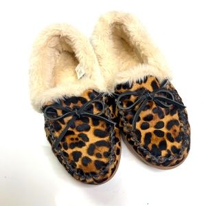 J Crew AE916  Size 7 Woman's Leopard Print